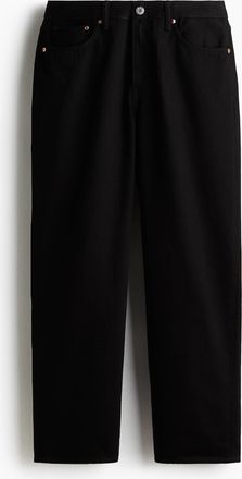 H&M Loose Jeans - Schwarz