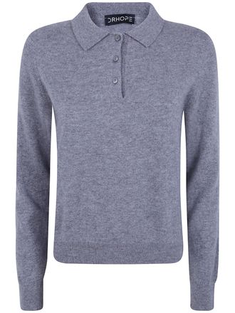 DRHOPE Polo Shirt Cashmere Tribeca