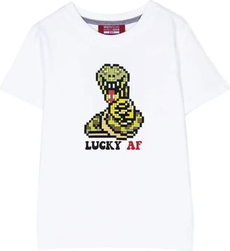 Mostly Heard Rarely Seen graphic-print T-Shirt - kids - Cotton - 6 yrs - White