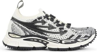 Off-white Schoenen, Dames, Zwart, 38 EU, Polyester, Be Right Back Knit Sneakers