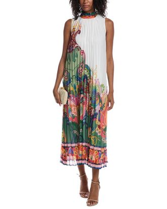 Elie Tahari The Reilley Celestial Paisley Dress