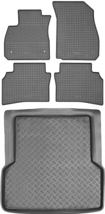 OEM Juego De Alfombrillas De Goma Para Coche Y Alfombrilla Para Maletero Para Opel Insignia B Hatchback A Partir De 2017