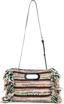 sacai Shoulder Bags, female, Multicolor, Size: ONE SIZE New Shopper Bag Small Mix Knit