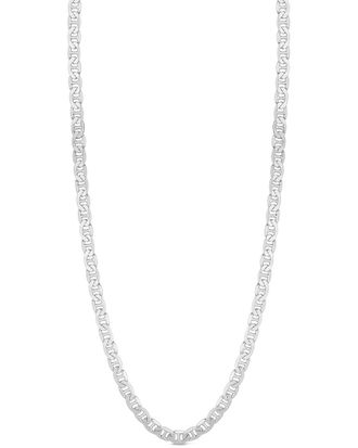 Yield of Men Silver 7mm Mariner Chain Necklace