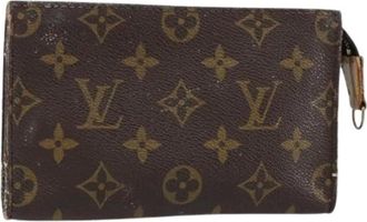 Louis Vuitton Pre-owned Clutches, female, Brown, Size: ONE SIZE Pre-owned Vintage Canvas Clutch