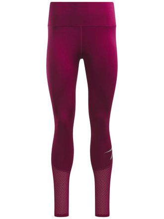Reebok Lauftights REEBOK RUNNING VECTOR TIGHT, Damen, Gr. XL, N-Gr, rosa (very berry), Obermaterial: 91% Polyester, 9% Elasthan, Hosen Lauftights