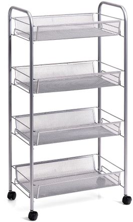 ZELLER PRESENT Rollwagen »Mesh« mit vier Ablagekörbe, Höhe 83,5 cm