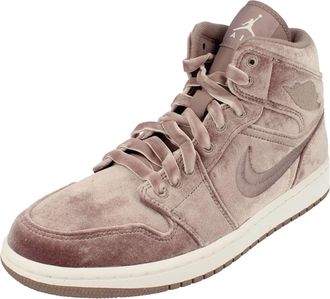 Nike Air Jordan 1 Mid SE Womens Trainers - Purple - Size UK 8.5