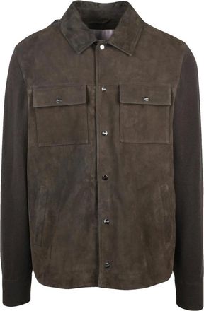 Herno Heren, Jassen, Bruin, Maat: 2XL Su&egrave;de