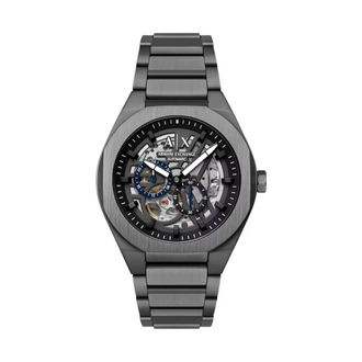 A|X Armani Exchange Automatic Skeleton Dial Mens Watch AX4195
