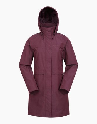 Mountain Warehouse Womens Mountain Warehouse Womens/Ladies Cloudburst Textured Waterproof Jacket - Size: 10