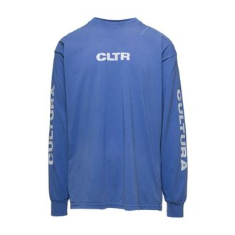 Cultura Hombre, Sudaderas, Azul, Talla: S