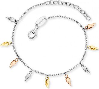 Engelsrufer Womens ERB-FLYWING9-TRICO Ladies Flying Wings Bracelet - Silver - One Size