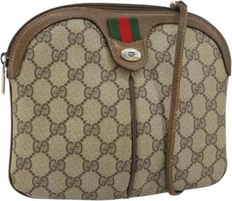 Gucci Pre-owned Cross Body Bags, female, Beige, Size: ONE SIZE Pre-owned Cross Body Bag