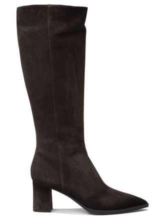 Santoni Suede Boots 65 Mm