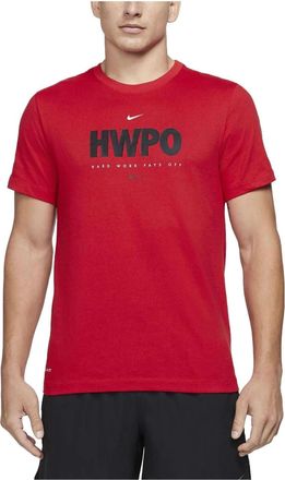 Nike Dri-Fit HWPO Training T-Shirt Red DA1594-657