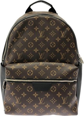 Louis Vuitton Monogram Macassar Marron Coated Canvas Backpack (Pre-Owned)
