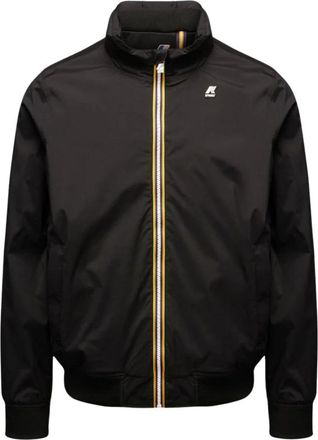 K-Way Amaury Stretch Nylon Jas - Heren - Windbreakers - Zwart - 3XL - Nylon - Fitness