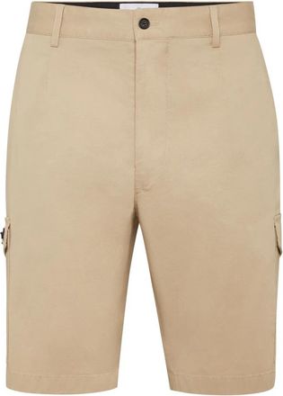 Philipp Plein Cargo Shorts - Heren - Korte Broeken - Beige - L - Katoen - Korte Broeken