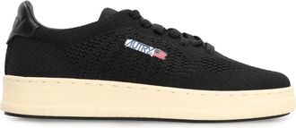 Autry Medalist Easeknit Low-top sneakers - Dames - Sneakers - Zwart - 37 EU - Leer - Schoenen