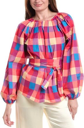 Misook Misook Tie Waist Blouse