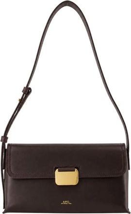 A.P.C. Simone Bolso Peque&ntilde;o - Bags - Mujer - Marr&oacute;n - ONE SIZE
