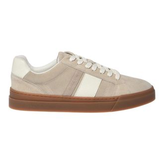 Baldinini Suede Sneaker - male - Baldinini - Sneakers - Beige - 9 1/2 UK - Shoes