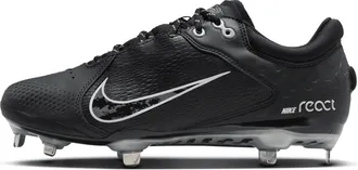 Nike Womens Hyperdiamond 4 Elite Softball Cleats in Black | FZ0923-001