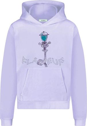 Flaneur Hombre, Sudaderas, P&uacute;rpura, Talla: L