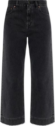 Chlo&eacute; Logo Jeans - Dames - Regular Fit Jeans - Grijs - W24 - Katoen - Jeans