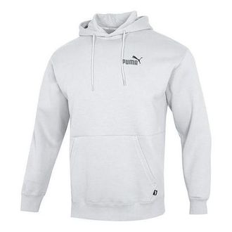 Puma Small Logo Relaxed Logo Hoodie Grey 673624-19