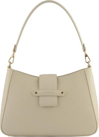 Pourchet Fleuves Schoudertas - Dames - Schoudertassen - Beige - ONE Size - Leer - Tassen