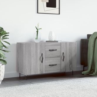 vidaXL Vidaxl - Aparador De Madera De Ingenier&iacute;a Gris Sonoma 100x36x60 Cm