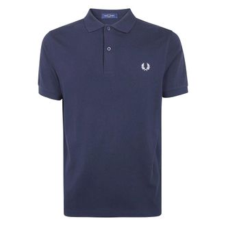 Fred Perry Hombre, Camisetas, Azul, Talla: L