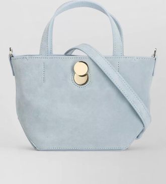 Fabiana Filippi suede shoulder bag eclissi detail