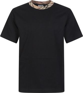 Burberry Black Crew Neck T-Shirt