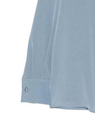 Emporio Armani Silk Shirt - Blue
