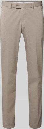 Hiltl Hiltl Anzughose mit Paspeltaschen Modell Tarent in Taupe, Gr&ouml;&szlig;e 58