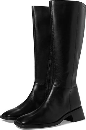Vagabond Blanca Leather Boot Womens Shoes Black : EU 40 (US Womens 10) M