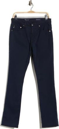 AG - Adriano Goldschmied Everett Stretch Sateen Slim Straight Pants in Deep Trenches at Nordstrom Rack, Size 40 X 32