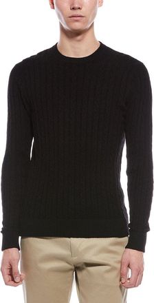 Raffi Cashmere Cable Crewneck Sweater