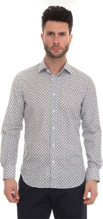 Carrel Camicia casual Bianco-nero Carrel Uomo