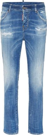 Dsquared2 Jeans skinny con effetto vissuto - Blu