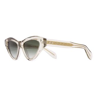Cutler and Gross Sunglasses, female, Beige, Size: ONE SIZE The Great Frog - Mini / Sand Crystal
