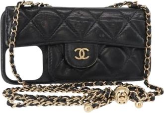 Chanel Pre-owned Mini Bags, female, Black, Size: ONE SIZE Pre-owned Mini Bag