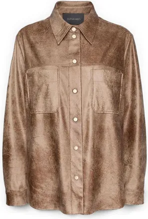 Elena Miro Mujer, Blusas y Camisas, Beige, Talla: 4XL
