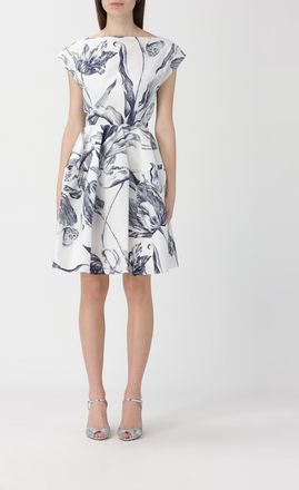 Erdem Abito mini in cotone con stampa floreale