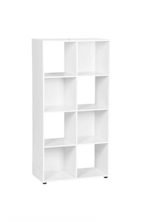 Regalos Miguel Estanter&iacute;as - Estanter&iacute;a Toko 8 Compartimentos - Blanco