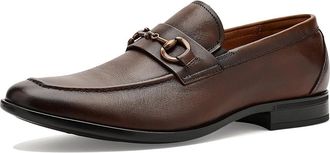 Florsheim Zaffiro Moc Toe Bit Loafer Ii Mens Shoes Brown : 10.5 W (3E), Leather