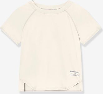 MINI A TURE Kinder Funktionsshirt MATBJERGI mit K&uuml;hleffekt MINI A TURE wollwei&szlig;
